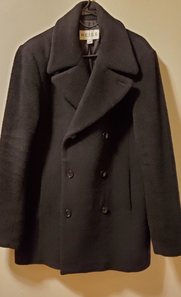 Reiss Teddy Coat - Wool